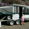  Bayside op een trailer met auto, gevonden door Wout (8 juni 2005)